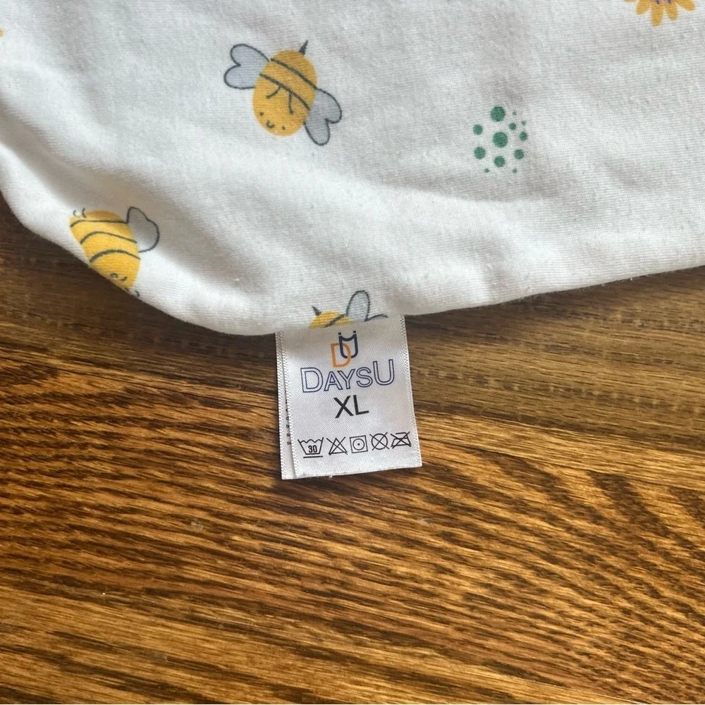 DaysU Baby Bumble Bee Sleepsack Yellow White Cotton XL (18-24 Months) Unisex